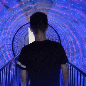 (在黑暗的隧道穿越时间过长,光亦更接近一种幻觉)穿梭在黑暗隧道里的神秘冒险：一个让你挑战智力与勇气的游戏